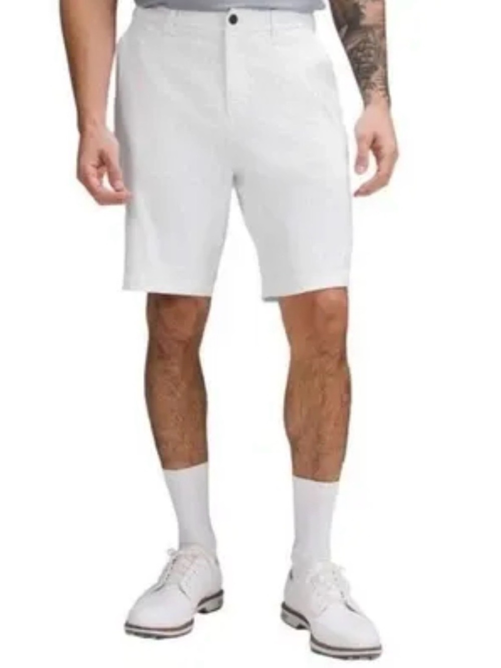 Lululemon ABC Classic Fit 7” Warpstreme Stretch Shorts - Men’s size 40 - White